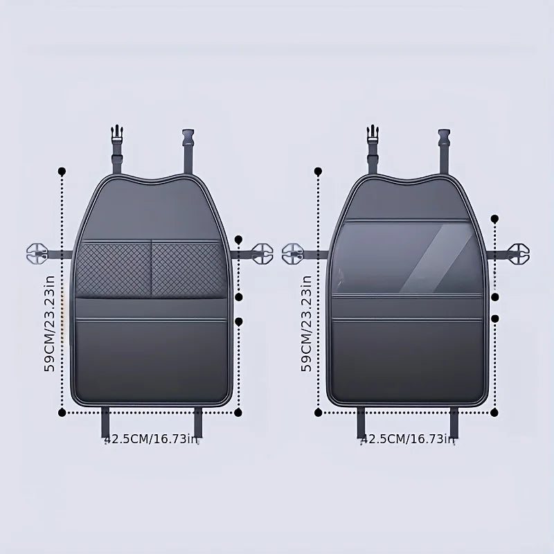 Car Seat Back Protector Organizer
