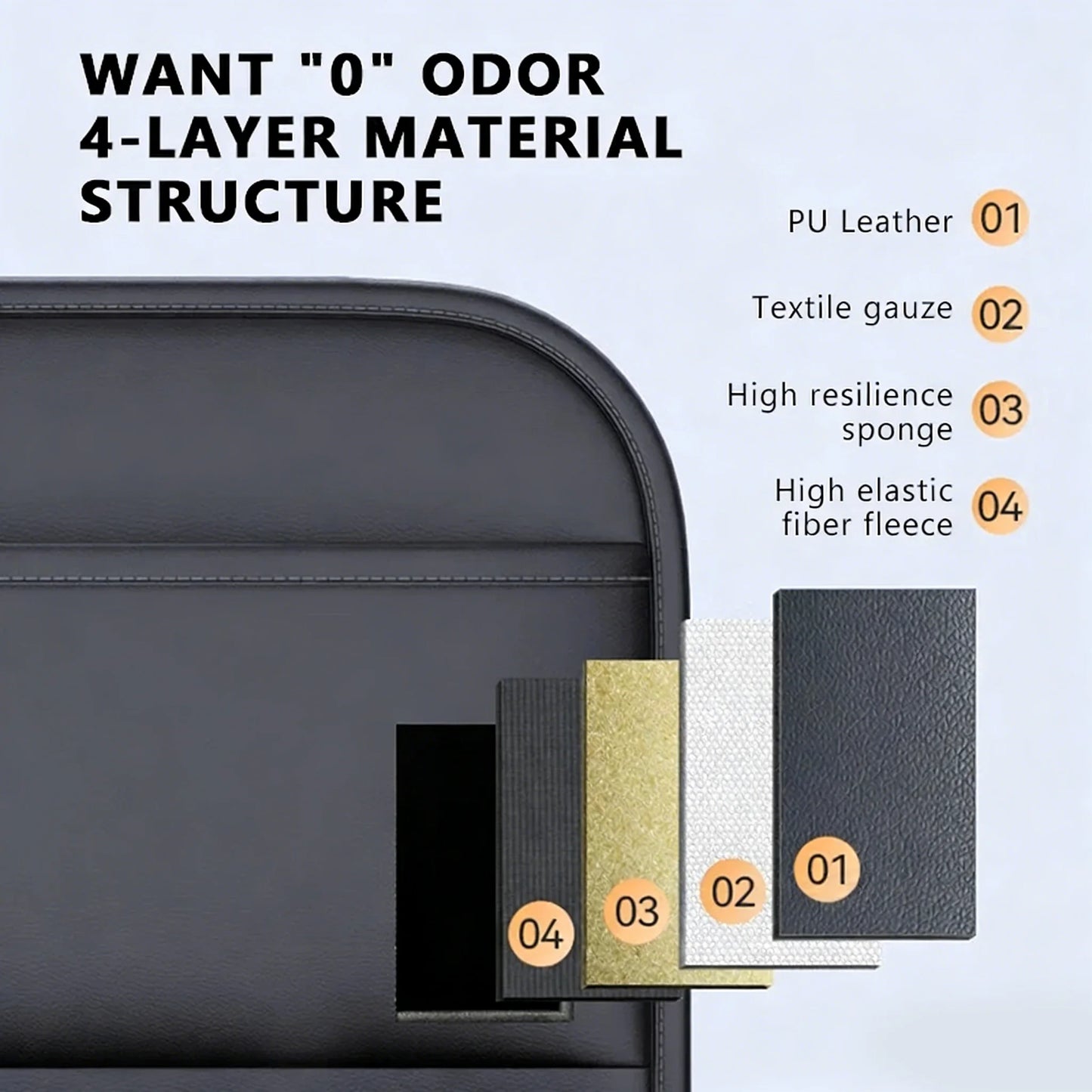 6-Pocket Car Seat Organizer