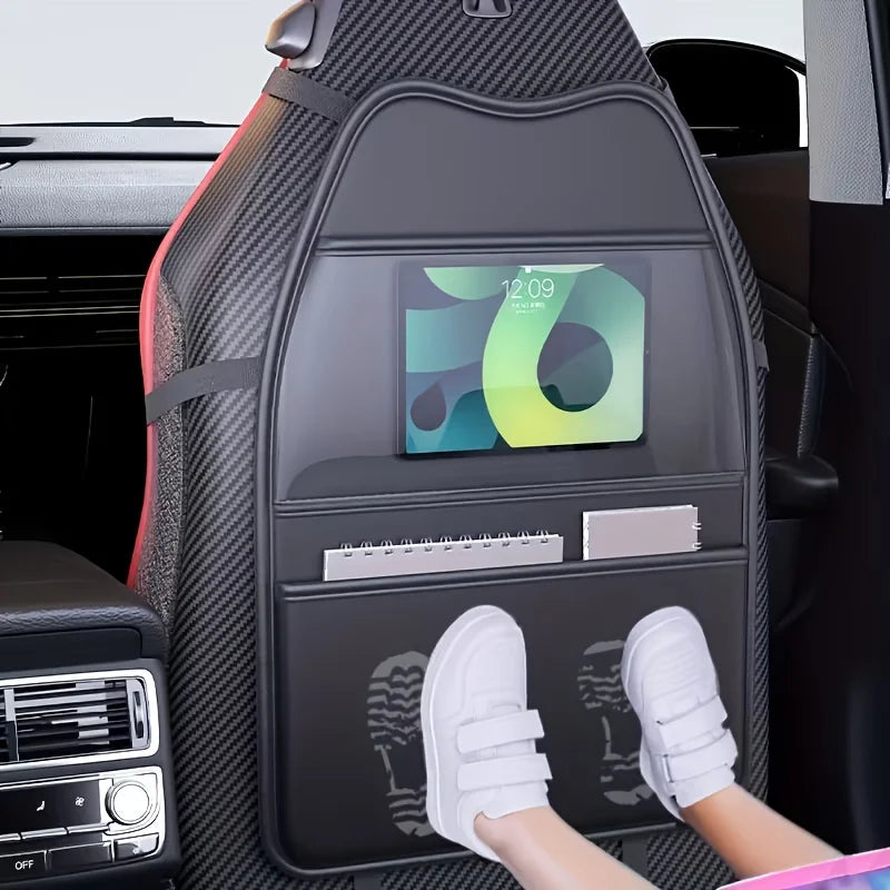 Car Seat Back Protector Organizer